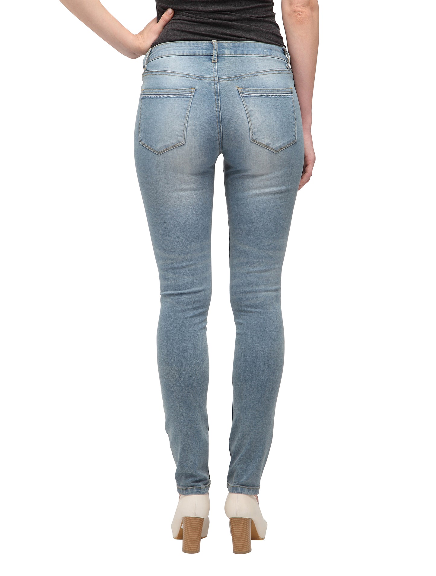 Camellia (Light Blue Skinny Jeans)