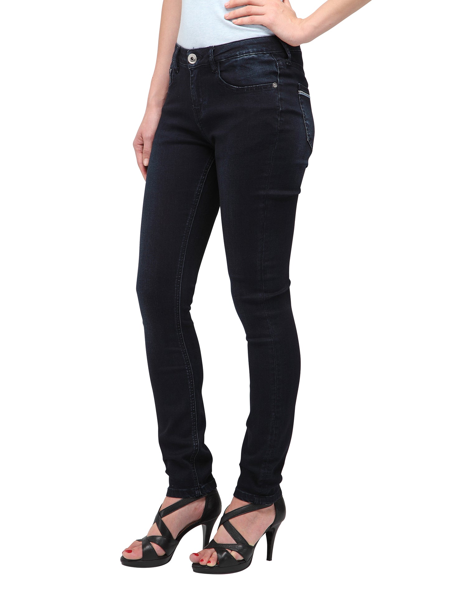 Lis (Dark Blue Skinny Jeans)