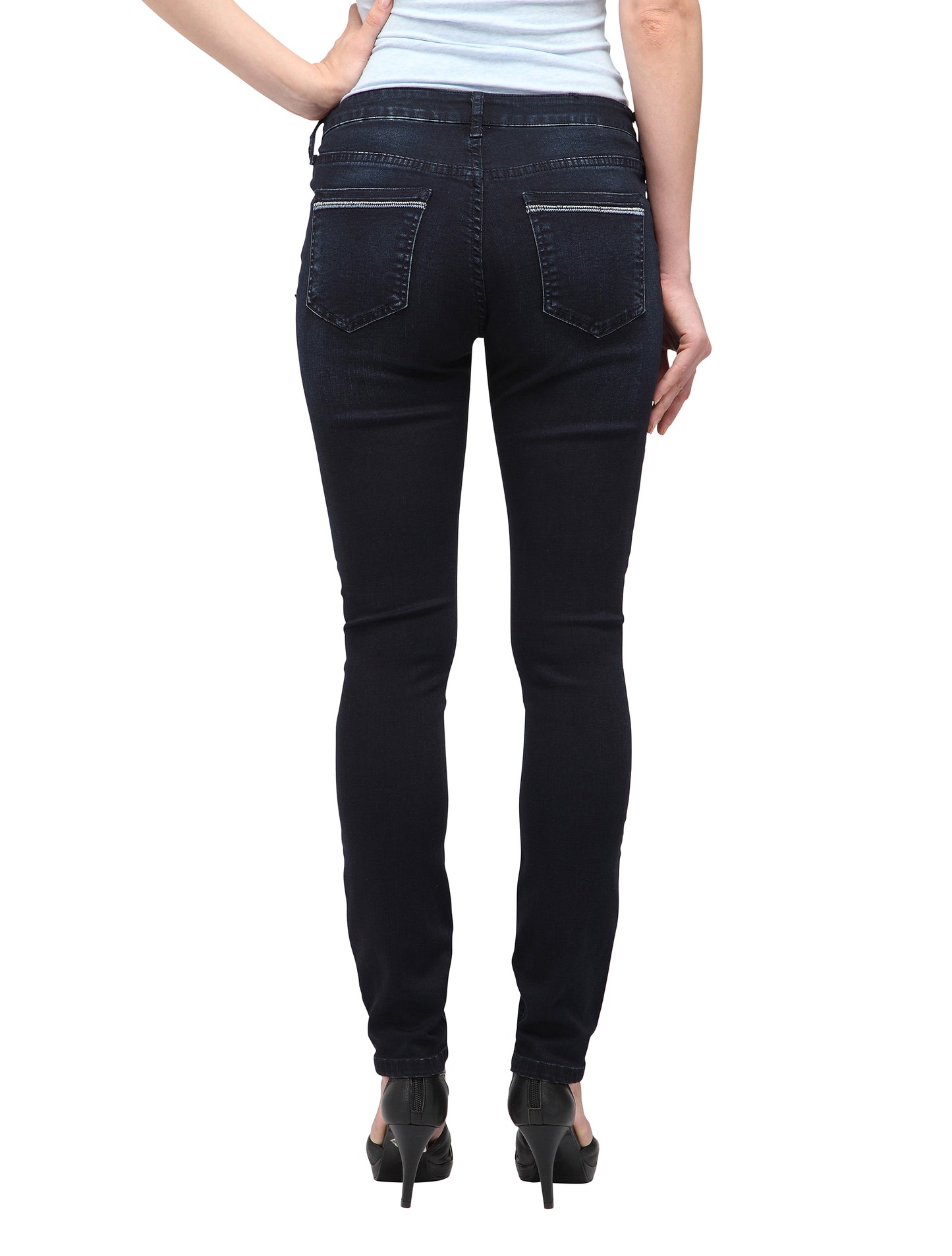 Lis (Dark Blue Skinny Jeans)