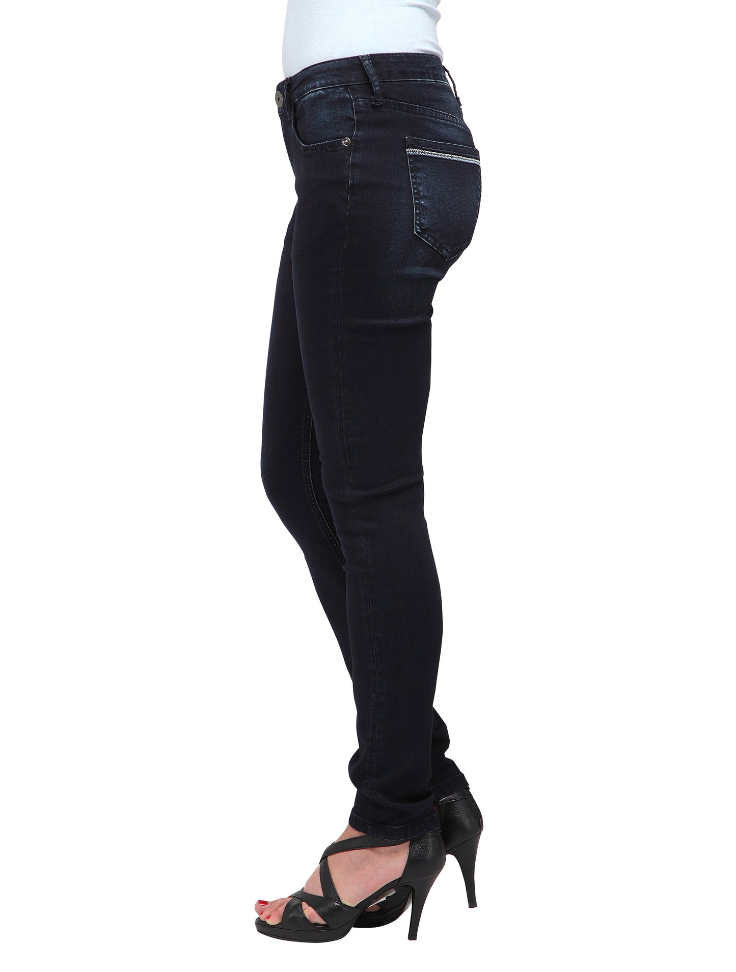Lis (Dark Blue Skinny Jeans)