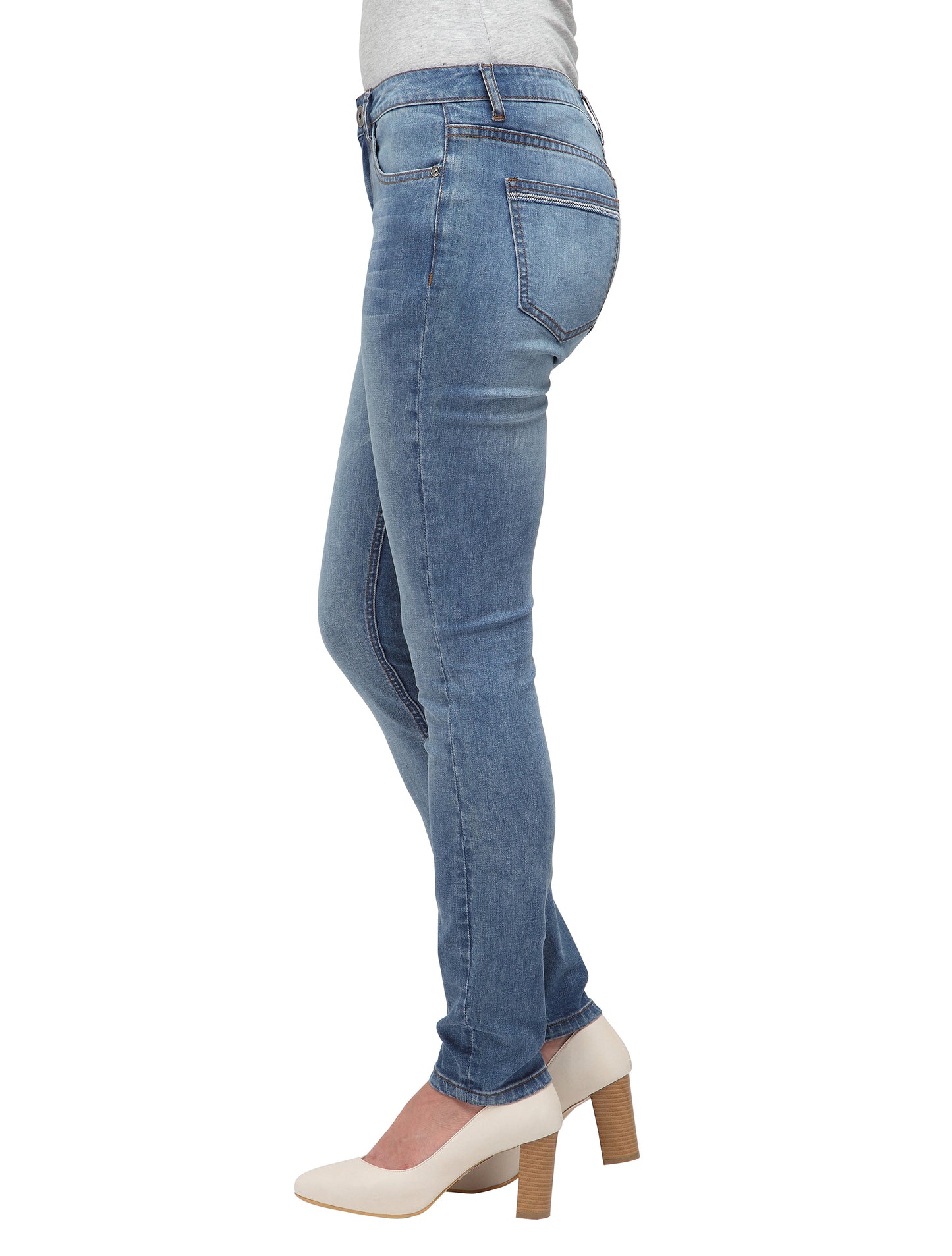 Thym (Plain Blue Skinny Jeans)