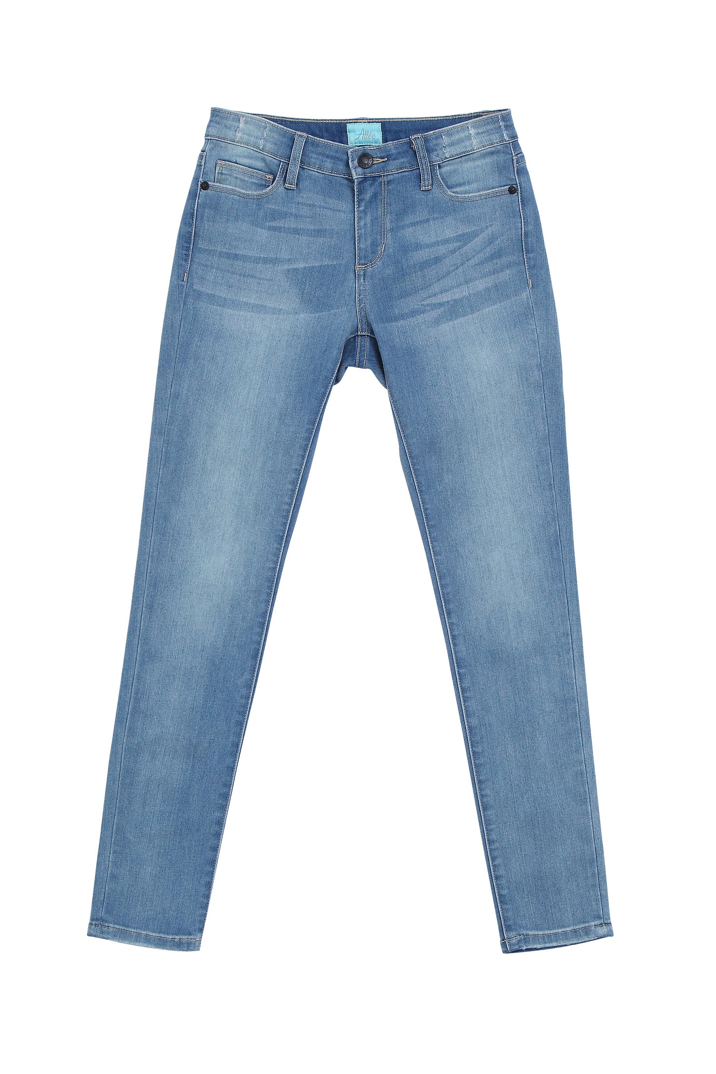 Pensee-AK (Light Blue Skinny Ankle Jeans)