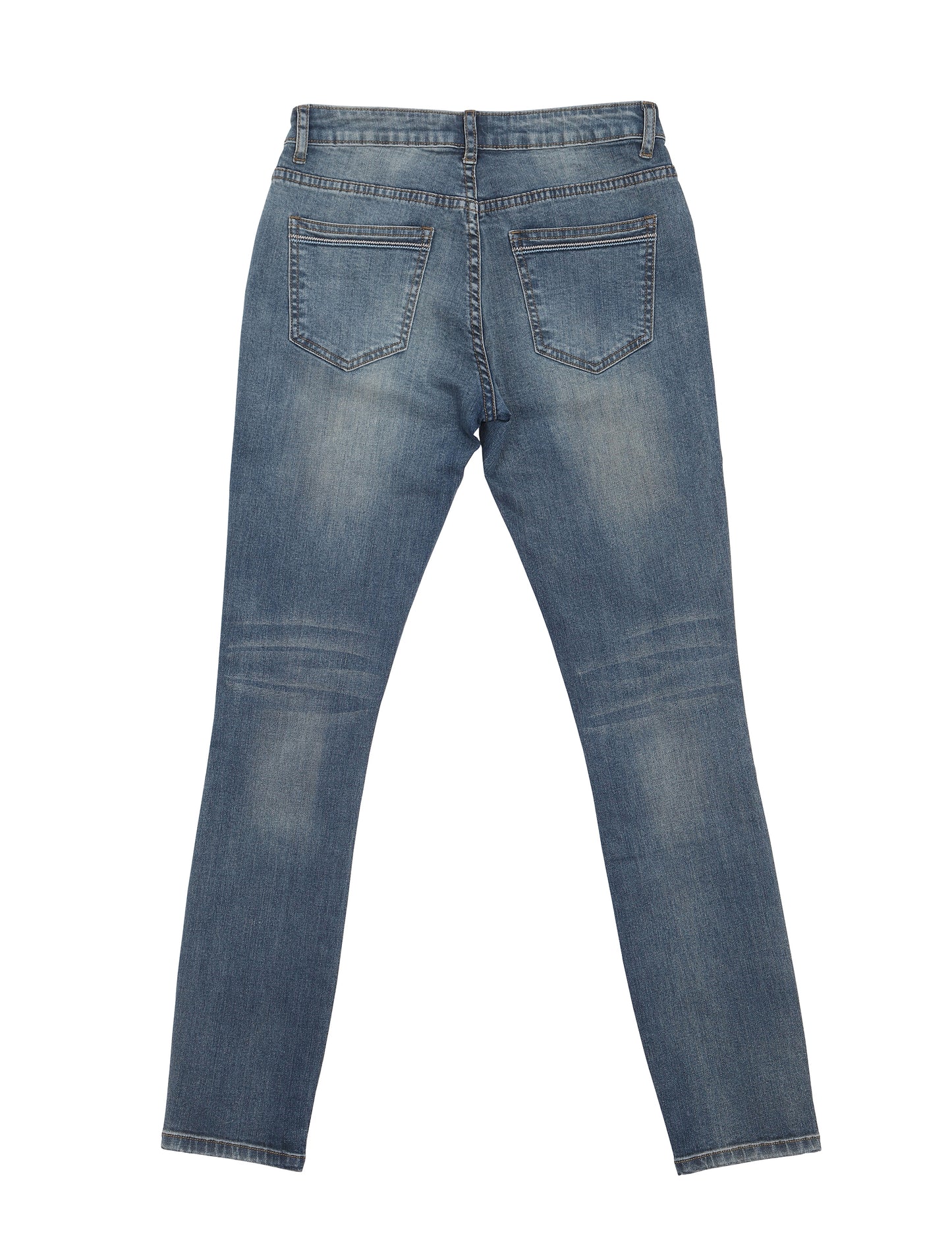 Lilas (Plain Blue Skinny Jeans)