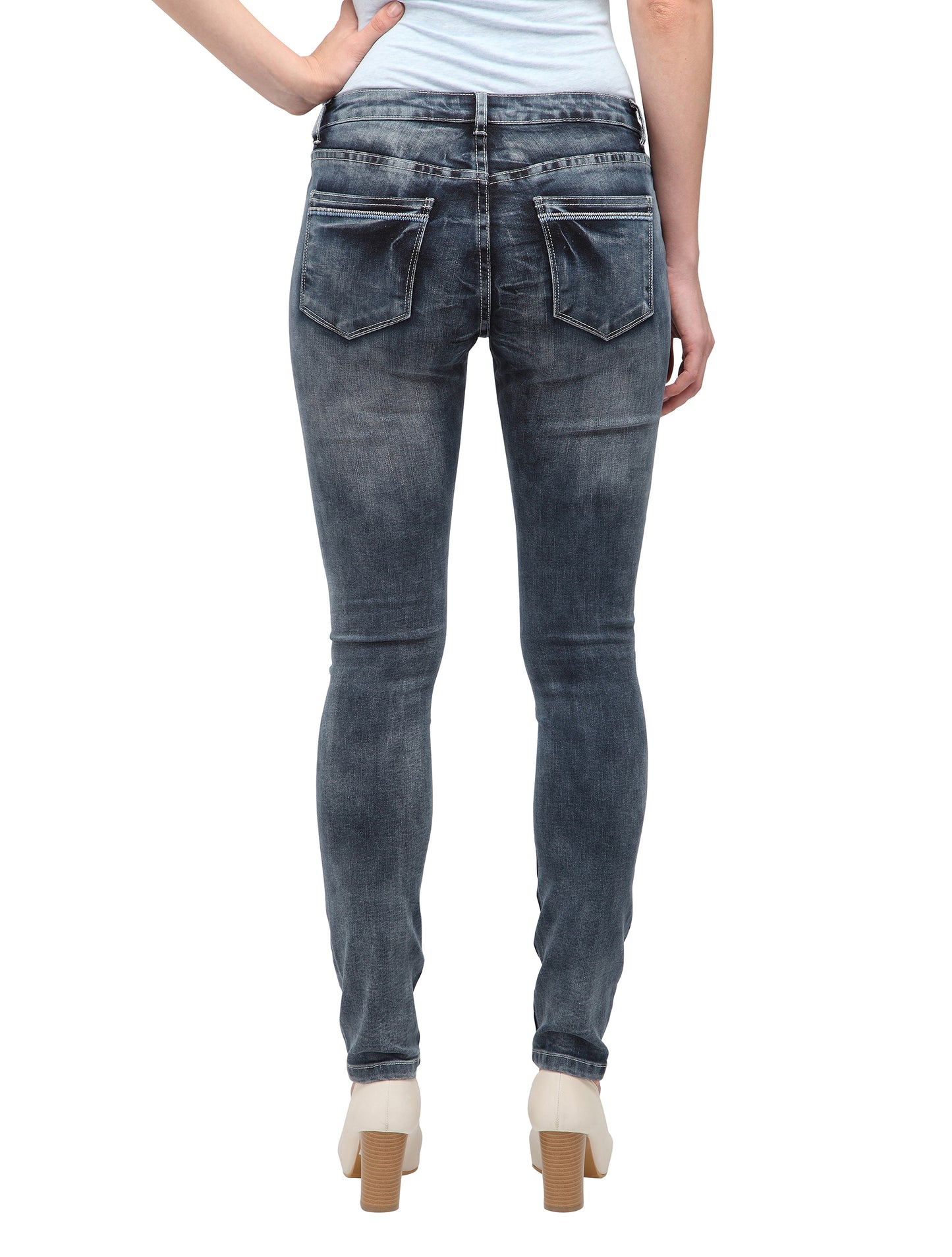 Lavende (Dark Blue Skinny Jeans)