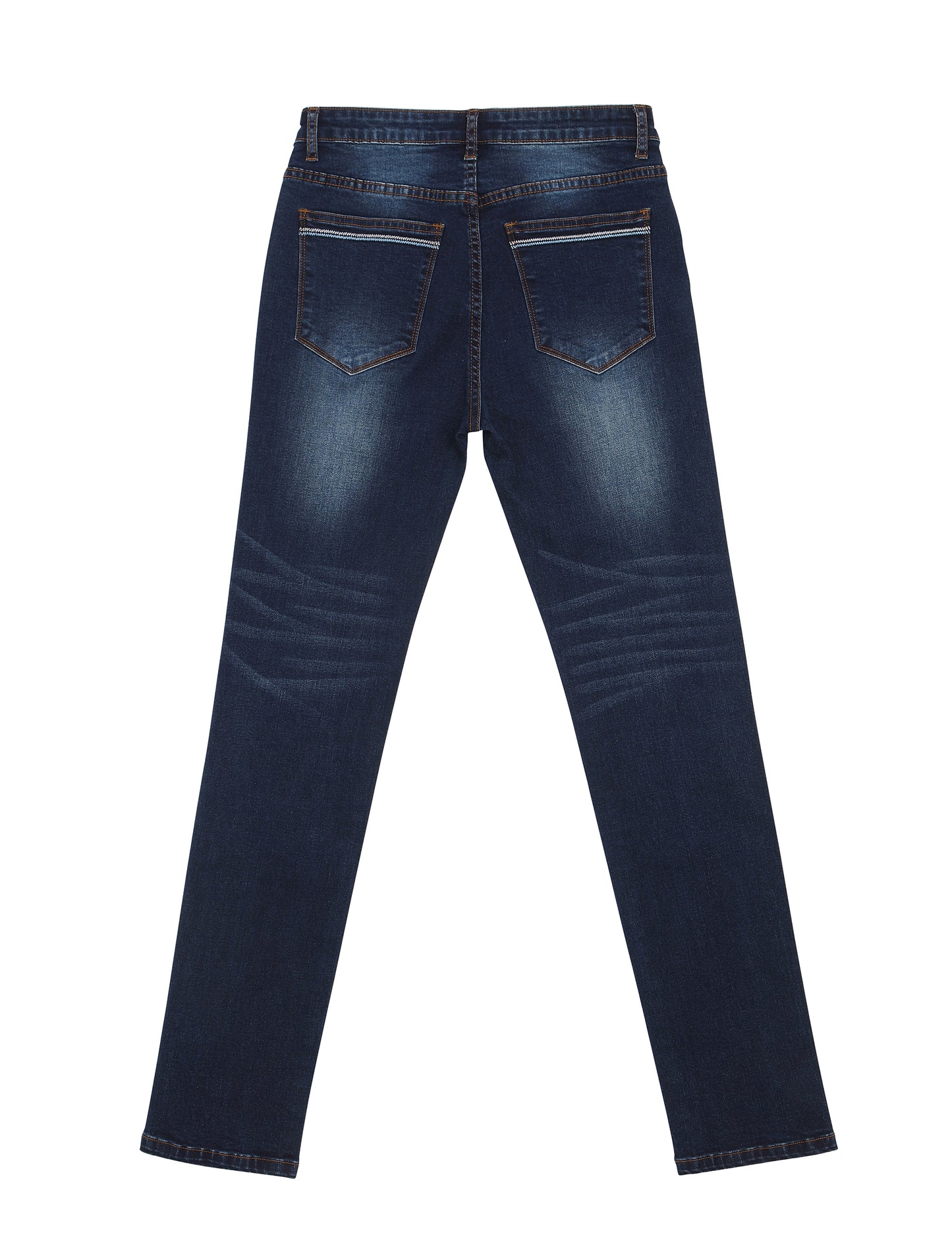 Tulipe (Dark Blue Straight Jeans)