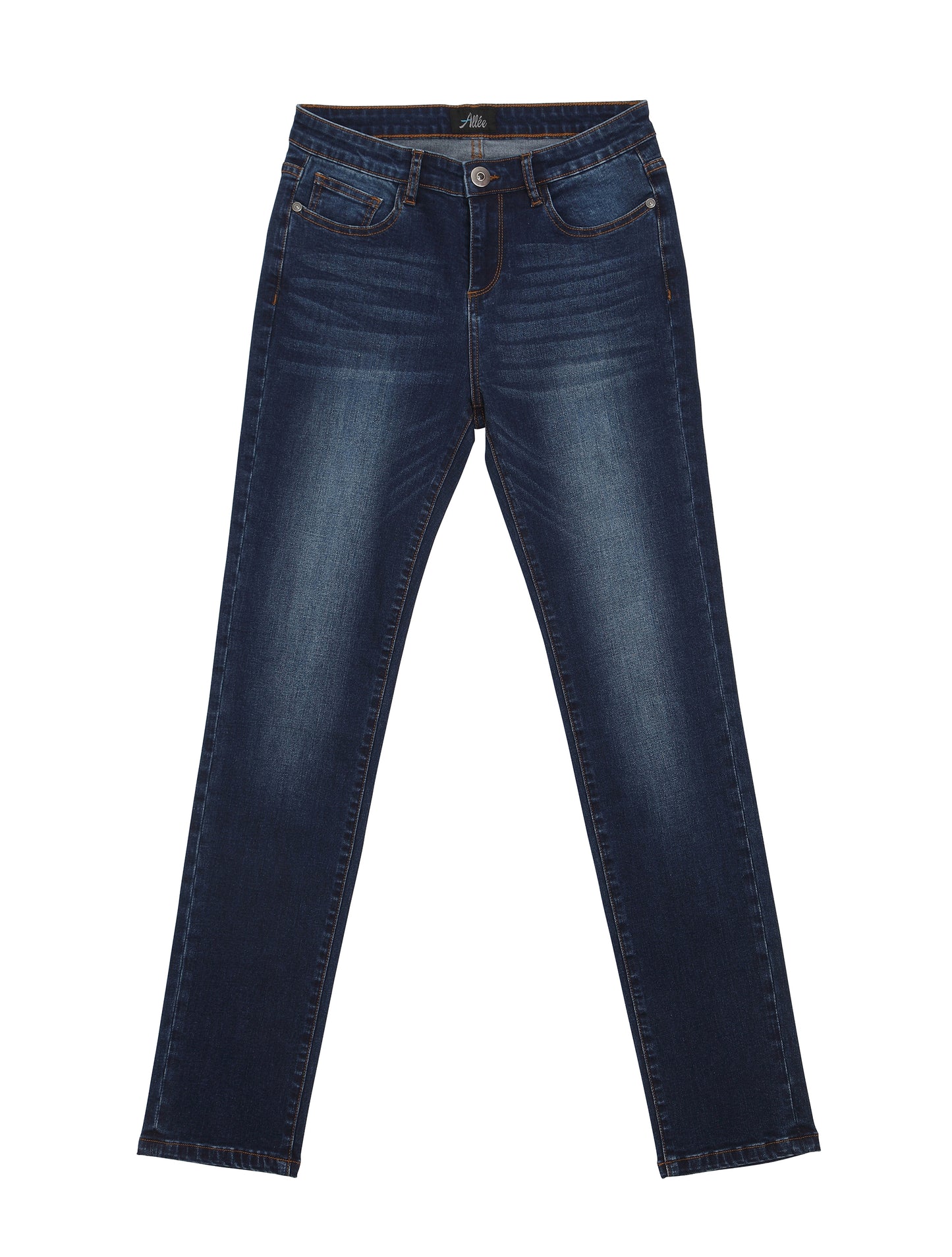 Tulipe (Dark Blue Straight Jeans)