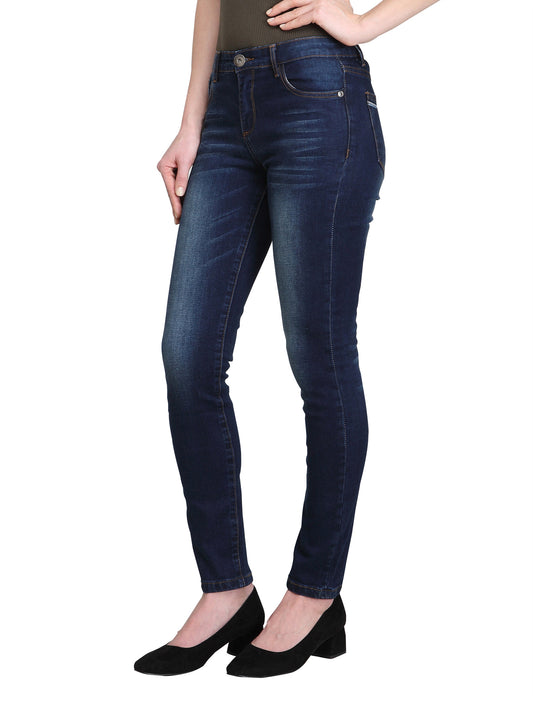 Acacia-AK (Dark Blue Skinny Ankle Jeans)