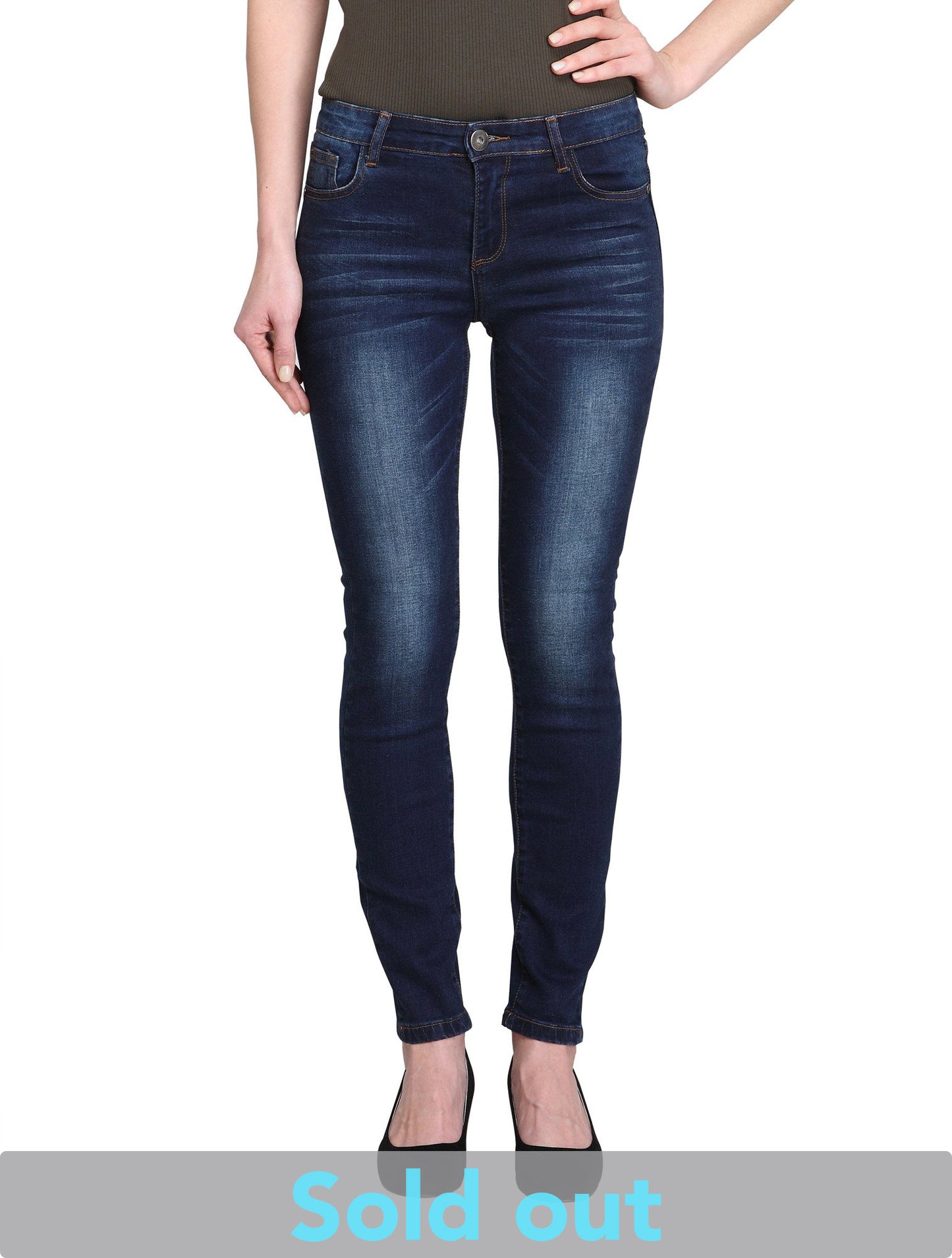 Acacia-AK (Dark Blue Skinny Ankle Jeans)