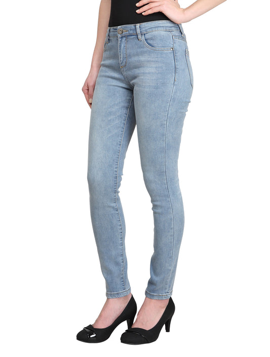 Camellia-AK (Light Blue Skinny Ankle Jeans)