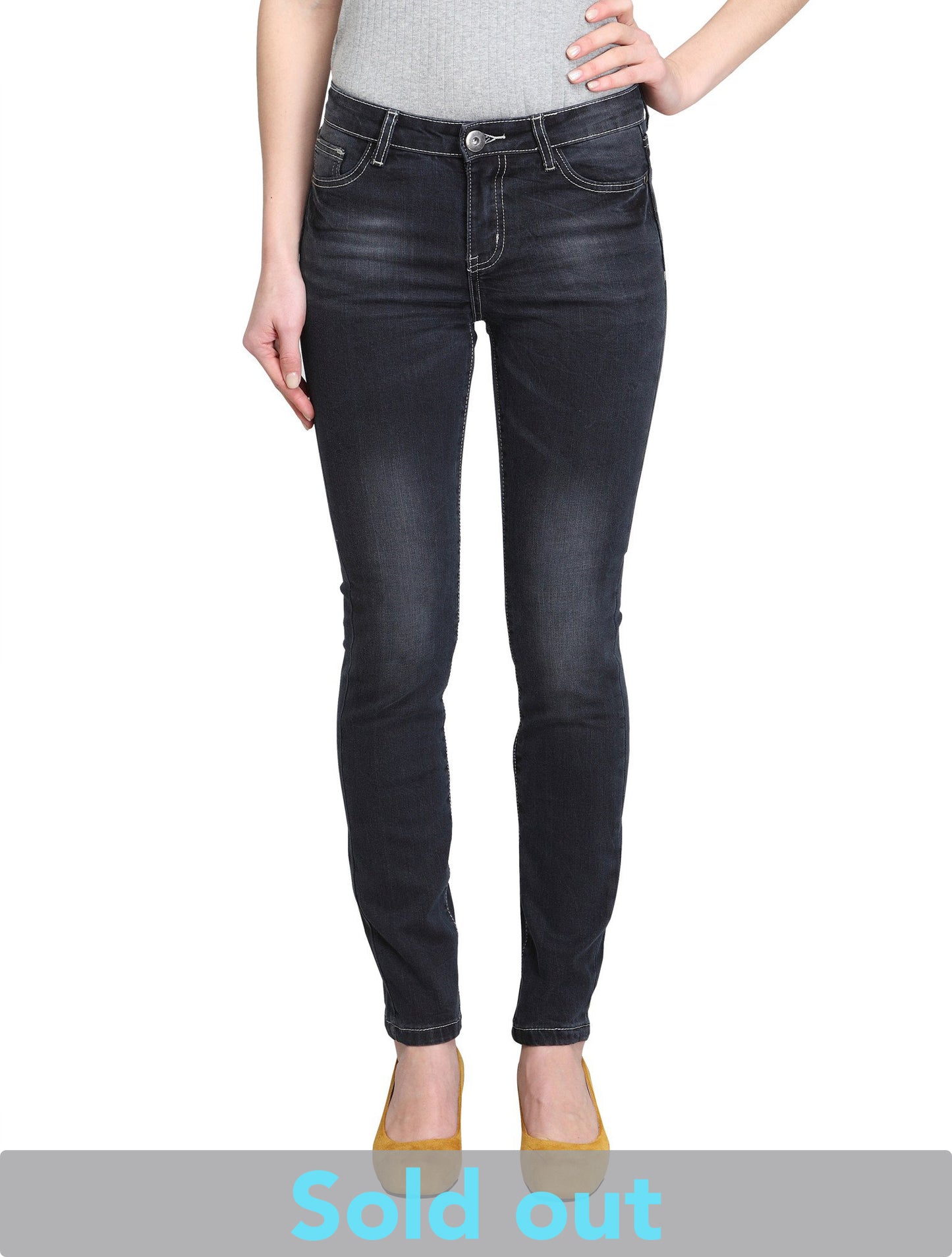 Lavende-AK (Dark Blue Skinny Ankle Jeans)