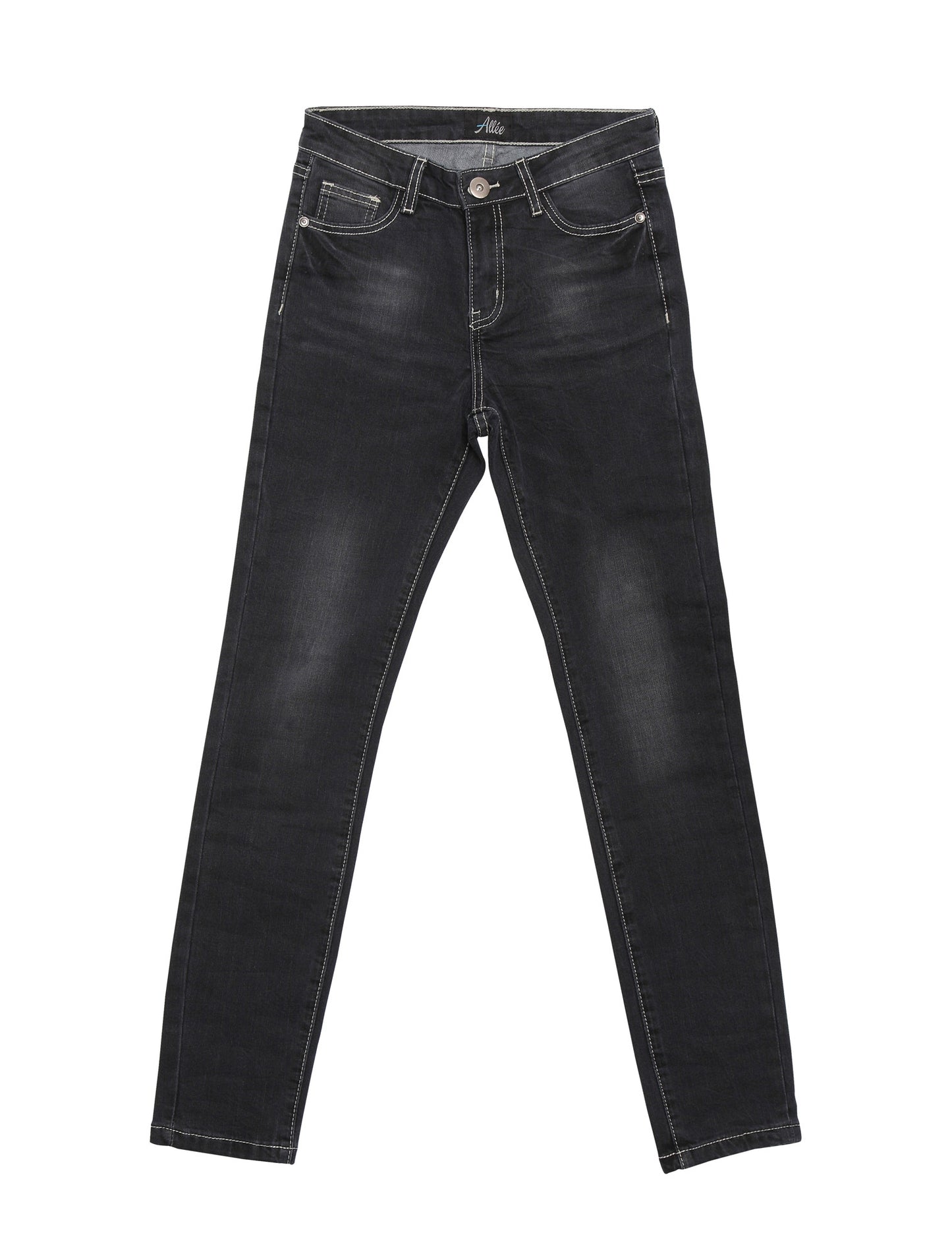 Lavende-AK (Dark Blue Skinny Ankle Jeans)