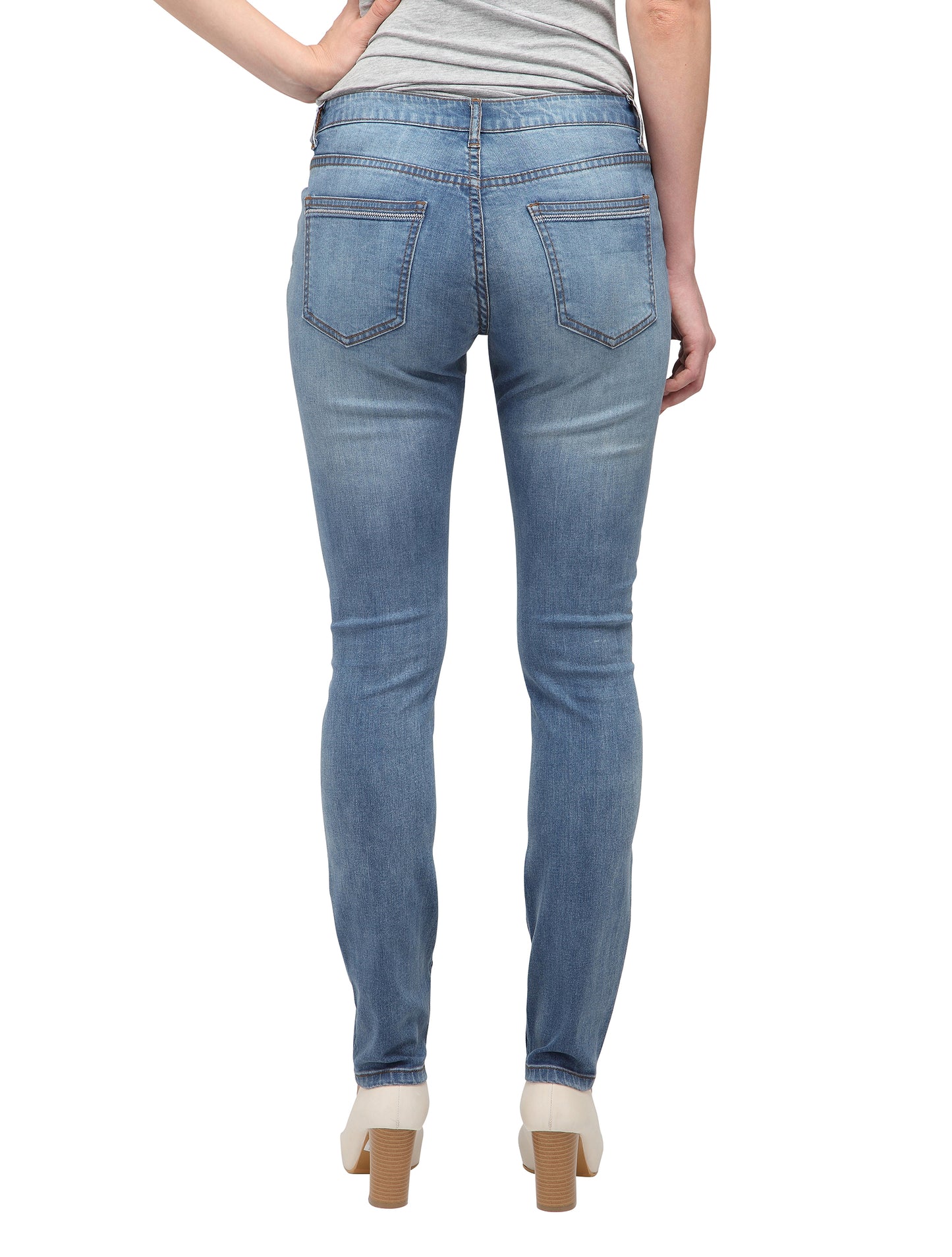 Thym (Plain Blue Skinny Jeans)