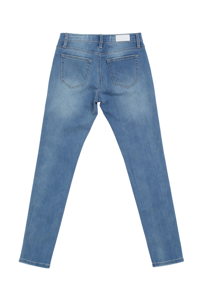Pensee-AK (Light Blue Skinny Ankle Jeans)