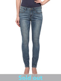 Lilas (Plain Blue Skinny Jeans)