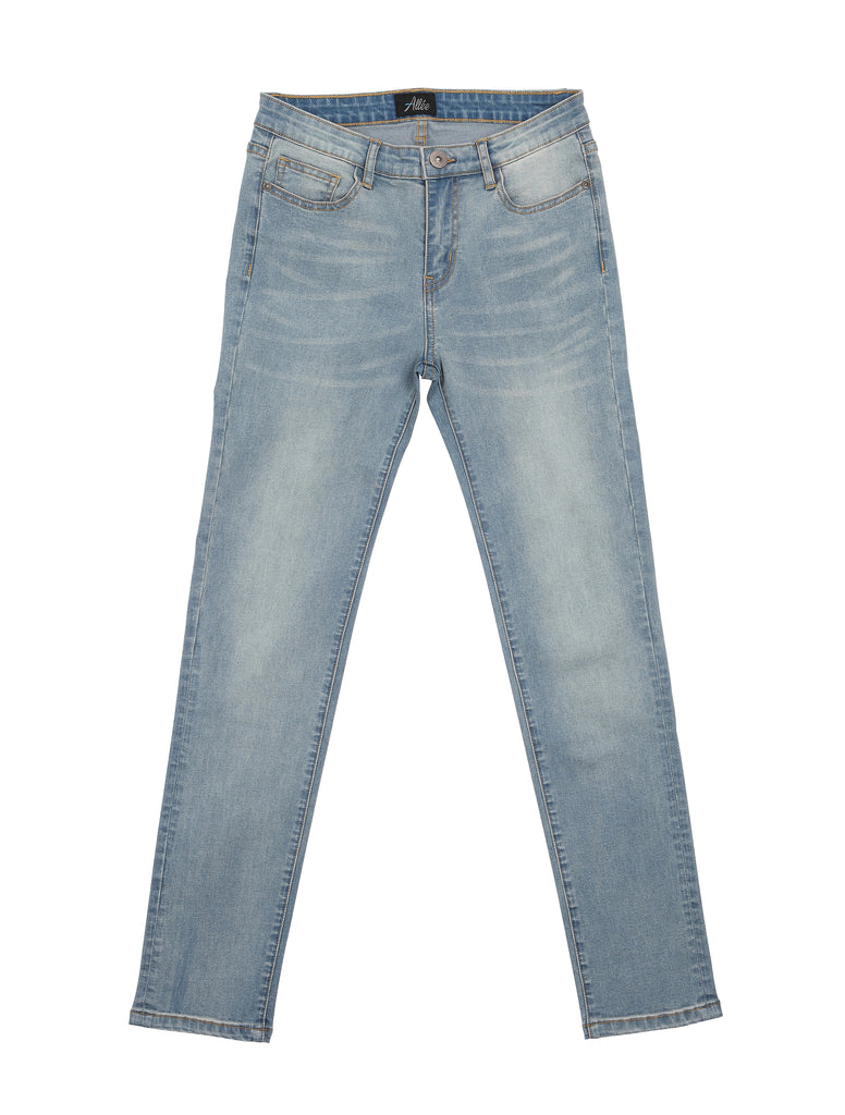 Souci (Light Blue Straight Jeans)