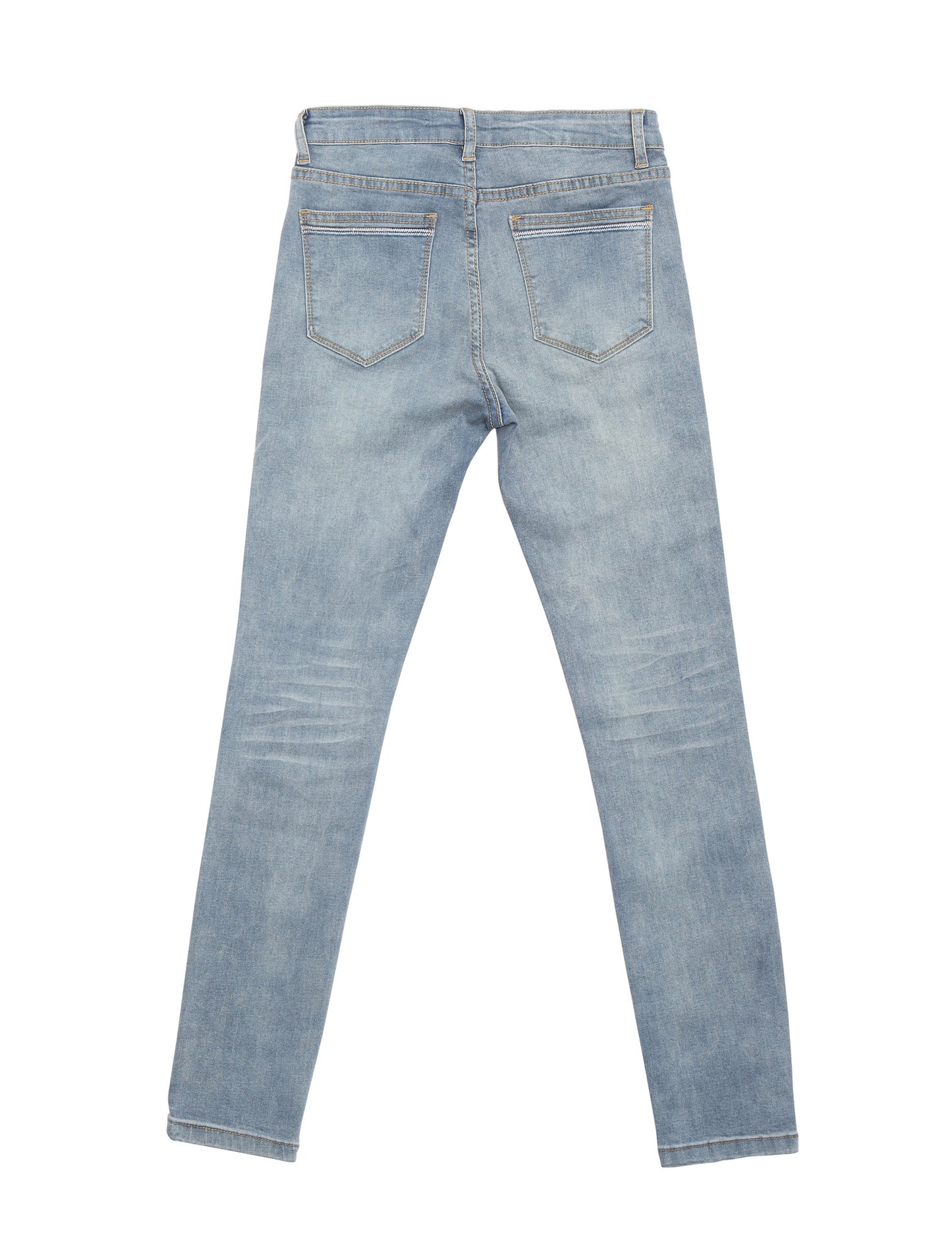 Camellia-AK (Light Blue Skinny Ankle Jeans)