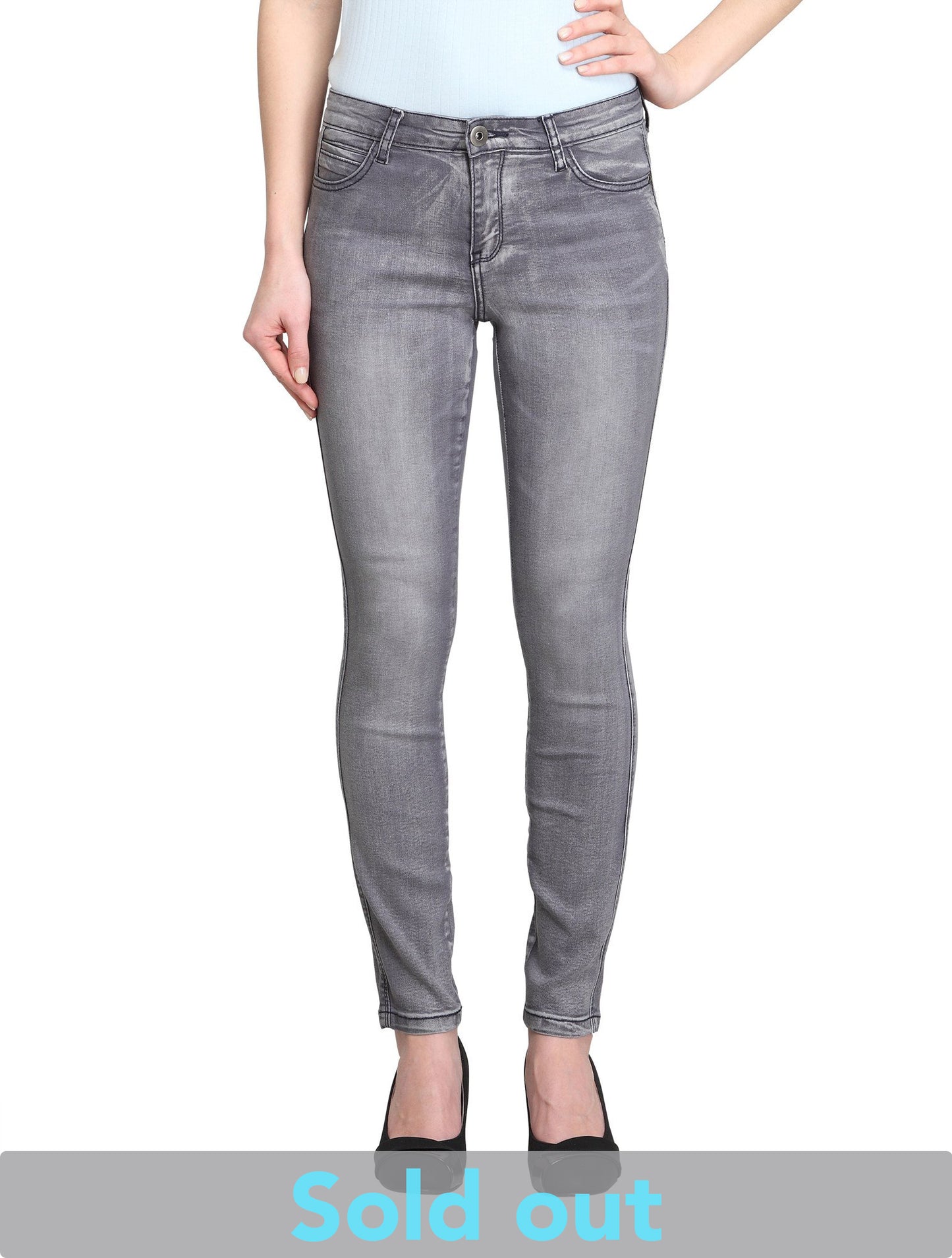 Digitale-AK (Light Grey Skinny Ankle Jeans)