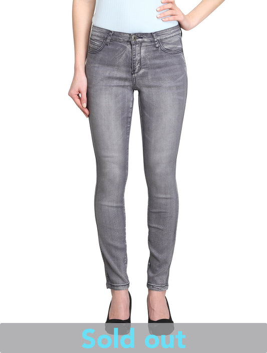 Digitale-AK (Light Grey Skinny Ankle Jeans)