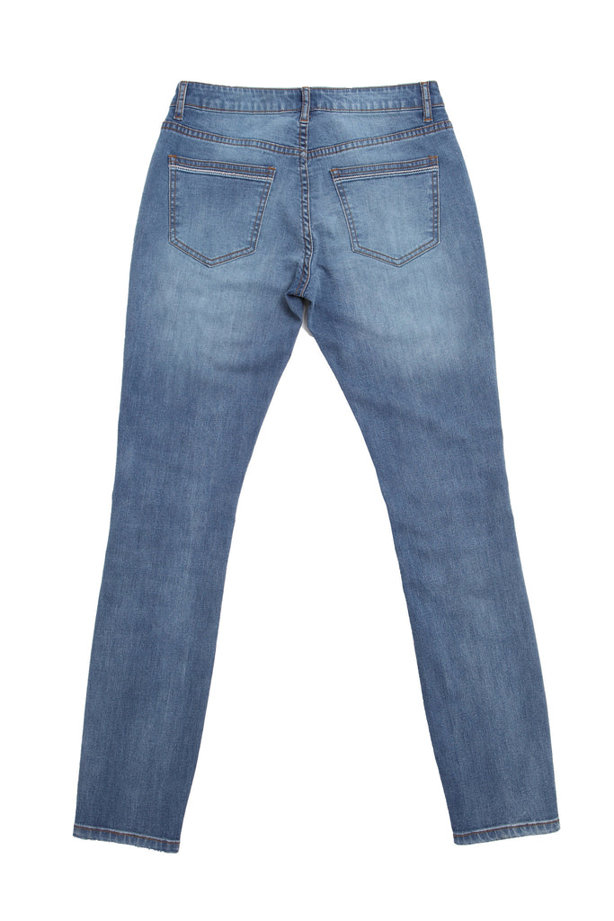 Thym (Plain Blue Skinny Jeans) – Allée Jeans